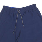 NIKE Mens Blue Casual Polyester Shorts M W28 Breathable Drawstring