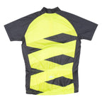 BRUNEX Cycling Mens Jersey Yellow 1/4 Zip M