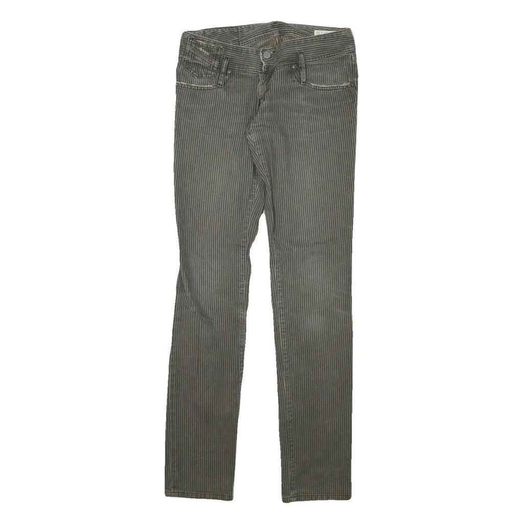 DIESEL Womens Jeans Slim Skinny Denim Light W29 L33 Cotton Blend Zip