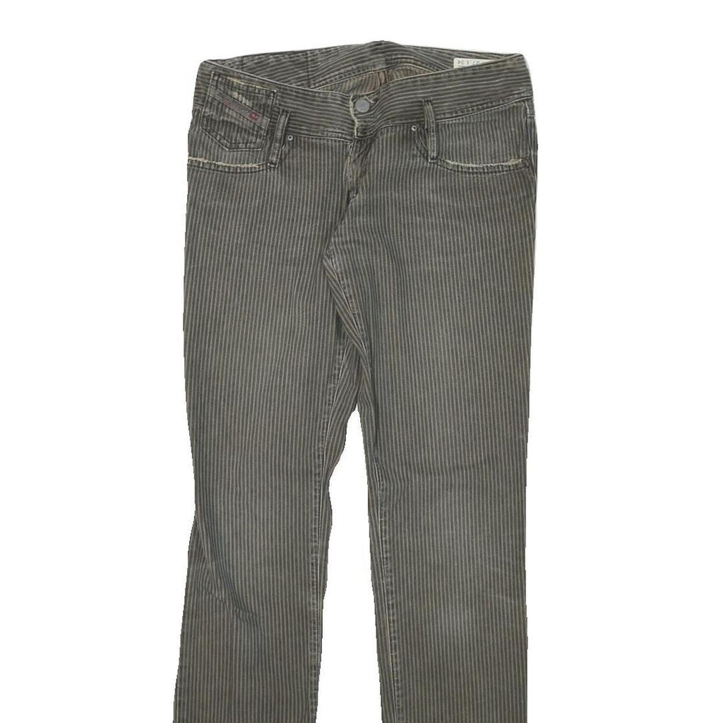 DIESEL Womens Jeans Slim Skinny Denim Light W29 L33 Cotton Blend Zip