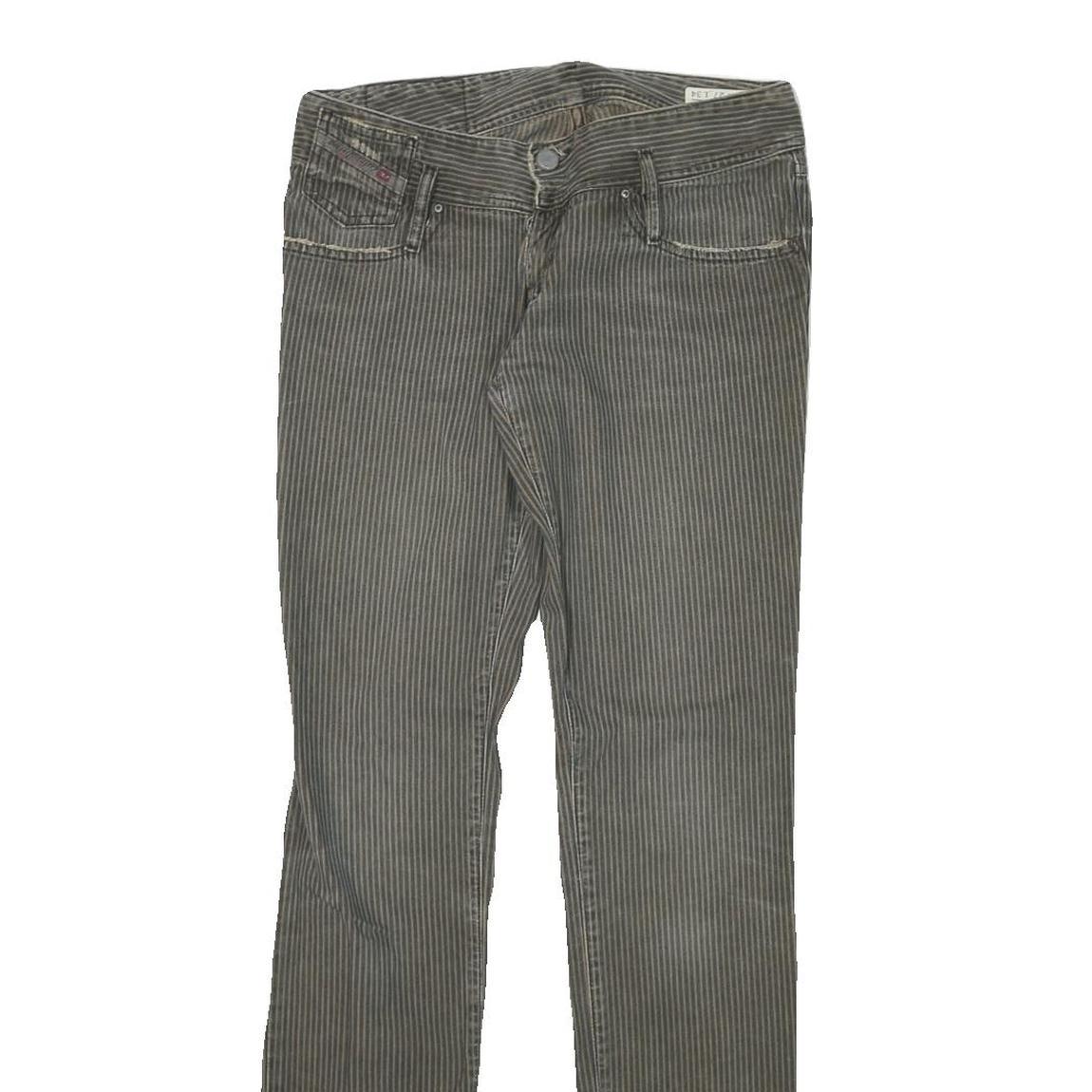 DIESEL Womens Jeans Slim Skinny Denim Light W29 L33 Cotton Blend Zip