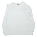 NOSTALGIA Womens Blouse Blue Long Sleeve L