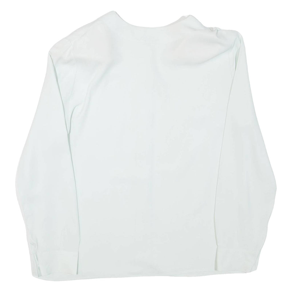 NOSTALGIA Womens Blouse Blue Long Sleeve L