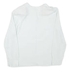 NOSTALGIA Womens Blouse Blue Long Sleeve L