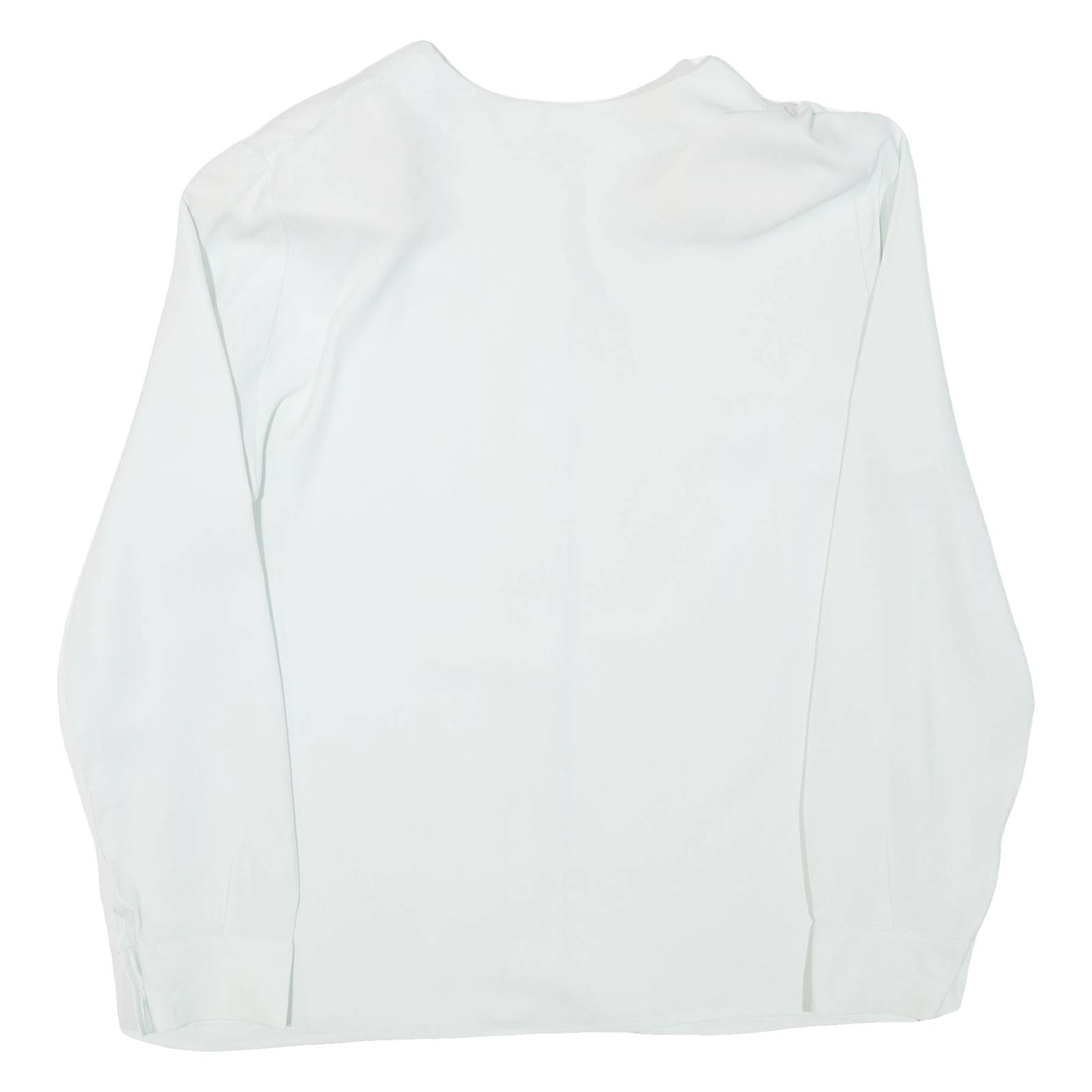 NOSTALGIA Womens Blouse Blue Long Sleeve L