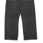 GUESS Mens Relaxed Black Denim W34 L28 Casual Zip Cotton Blend Jeans