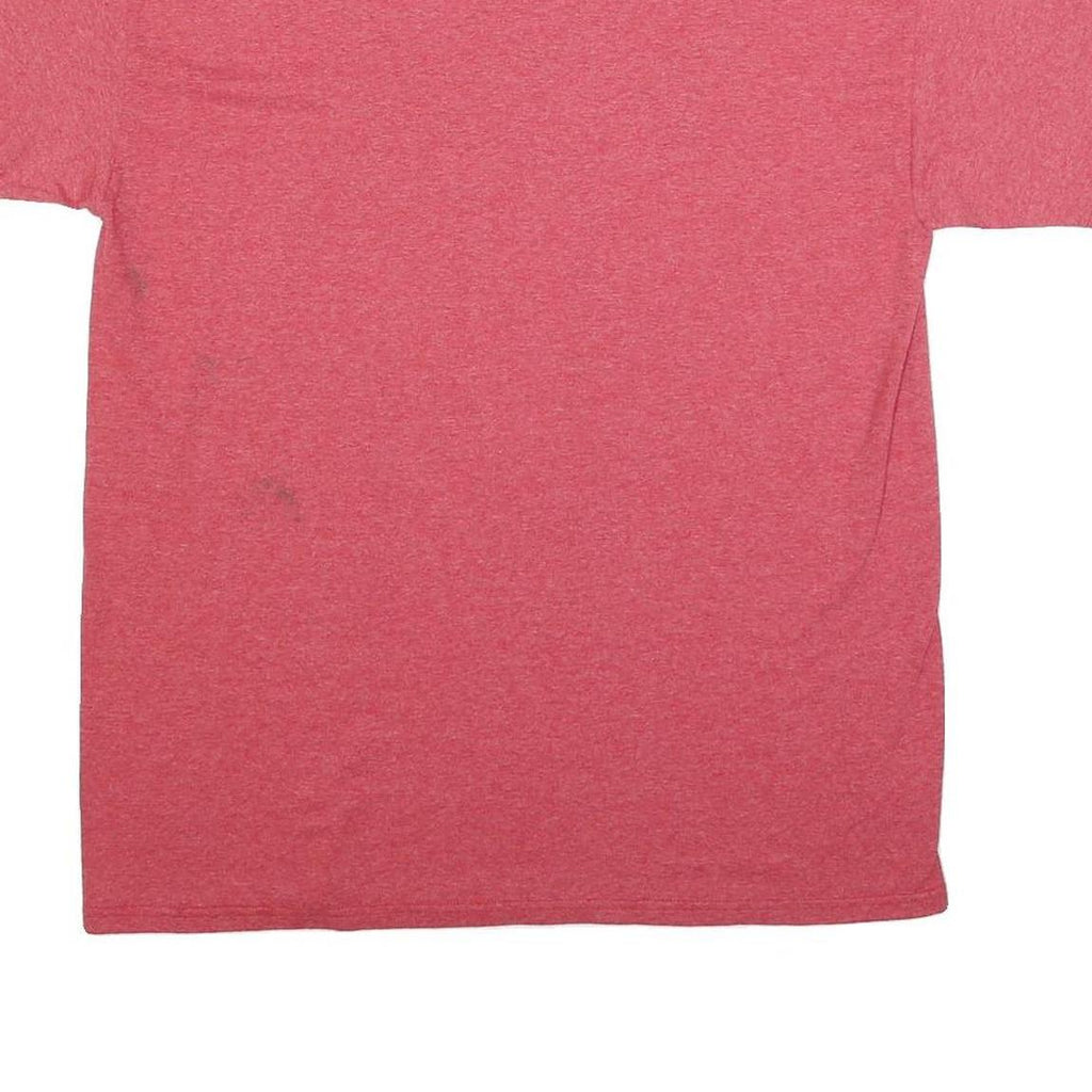 NFL Mens Red San Francisco 49ers Graphic T-Shirt L Short Sleeve Crew Neck