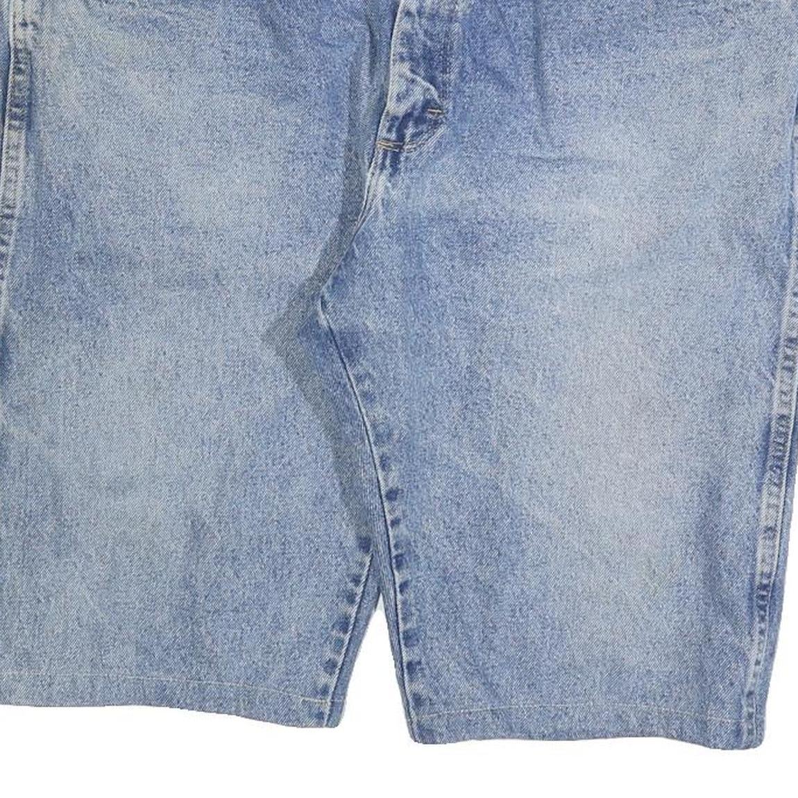 WRANGLER Mens Denim Blue Casual Shorts XL W38 Cotton Blend Classic Fit