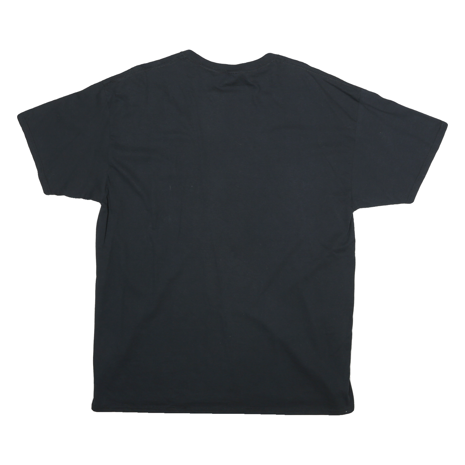 ROTIC JUSTICE Mens Black Graphic Print XL Short Sleeve Crew Neck Cotton Blend