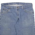 WRANGLER Mens Shorts Blue Denim XL W34 Classic Fit Casual Cotton Blend