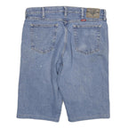 WRANGLER Mens Shorts Blue Denim XL W34 Classic Fit Casual Cotton Blend