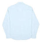 LEVI'S Mens Blue Plain Shirt L Cotton Long Sleeve Button Closure Regular Fit