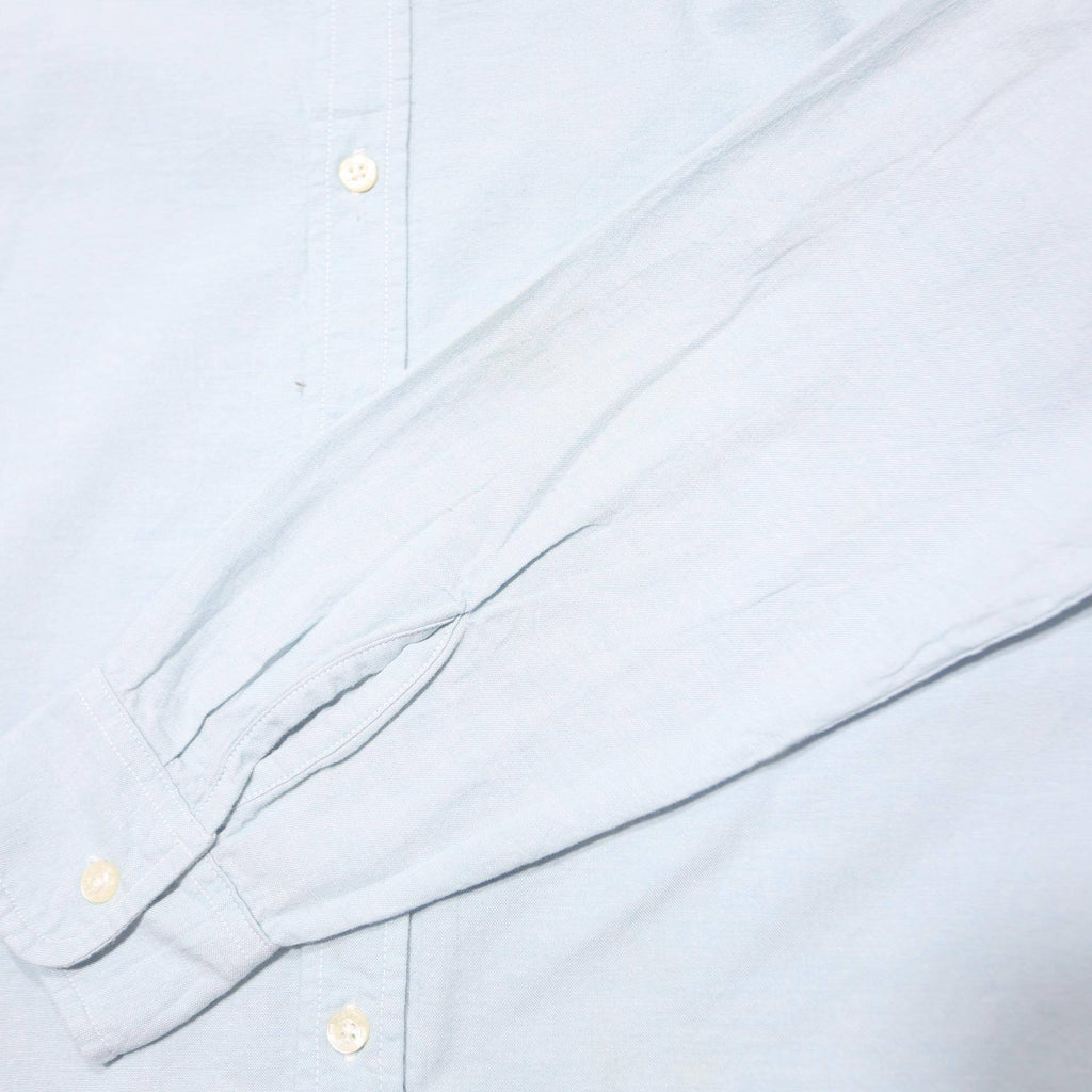 LEVI'S Mens Blue Plain Shirt L Cotton Long Sleeve Button Closure Regular Fit