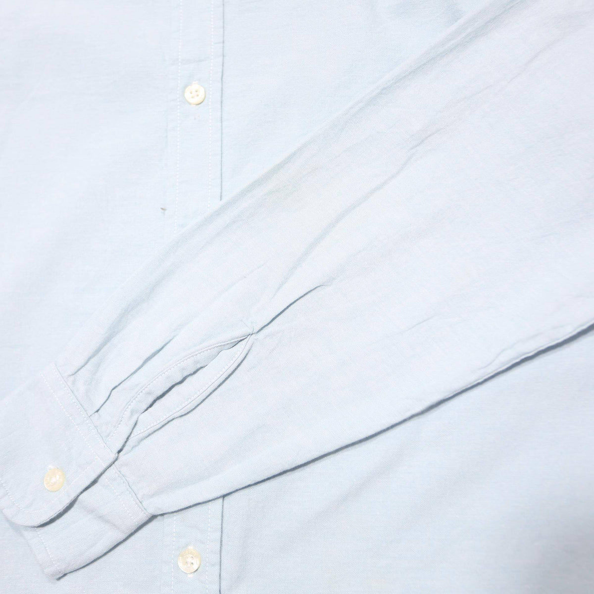 LEVI'S Mens Blue Plain Shirt L Cotton Long Sleeve Button Closure Regular Fit