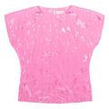 TESS Womens Printed Top Pink Sleeveless Floral M