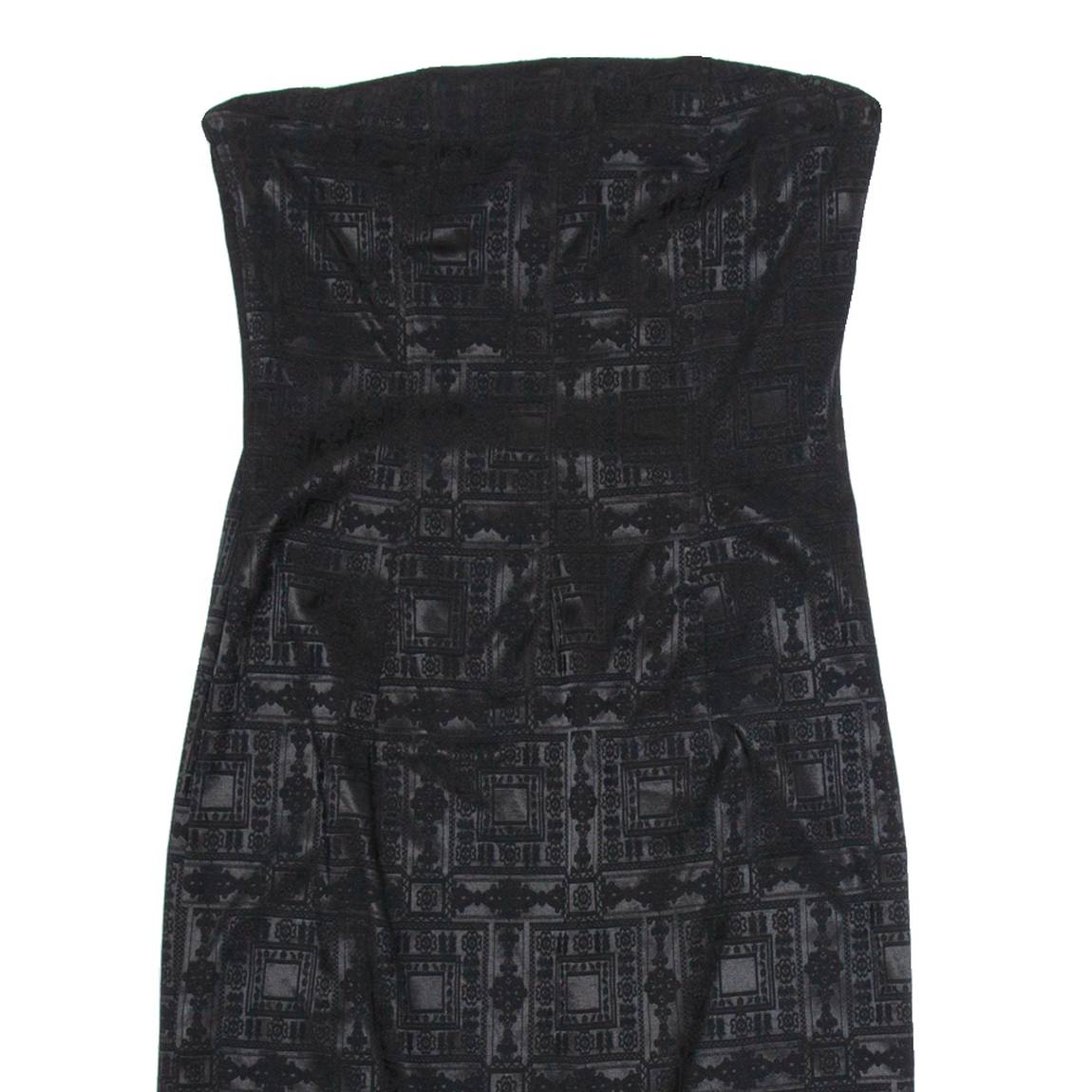 ELLE Womens Slip Dress Black Sleeveless Short L