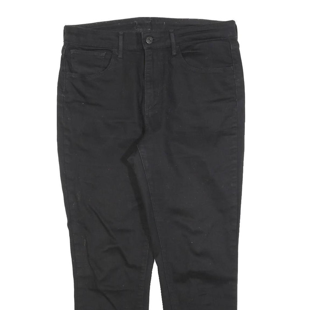 LEVI'S Womens Black Slim Skinny Denim Cotton Blend W30 L25 Slim Fit Jeans