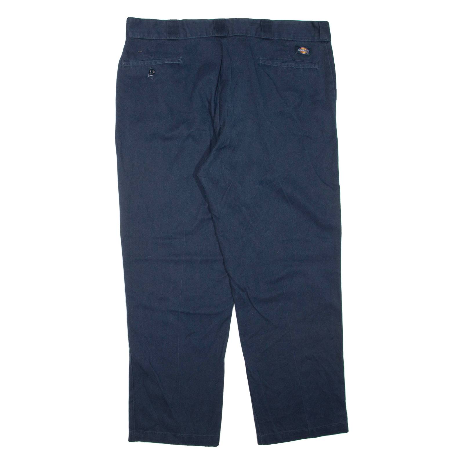 DICKIES Mens Trousers Blue Regular Tapered W40 L30