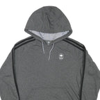 NIKE Womens Grey Canada Hoodie L Olympic Logo Polyester Blend