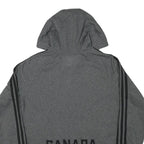 NIKE Womens Grey Canada Hoodie L Olympic Logo Polyester Blend