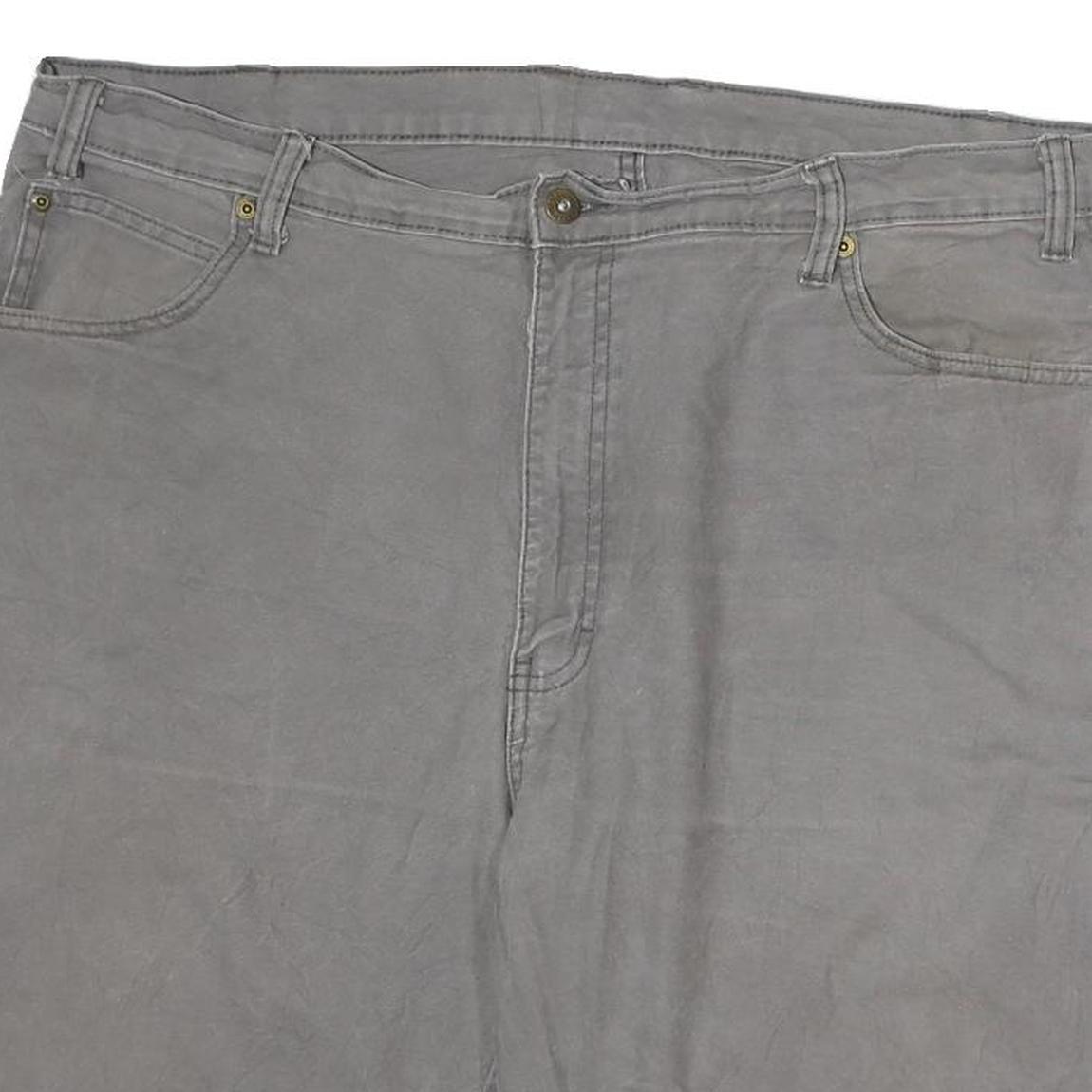DICKIES Mens Shorts Grey Casual Cotton XL W42 Workwear Pockets