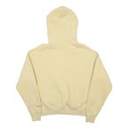 FEAR OF GOD ESSENTIALS Womens Cream Hoodie L Cotton Blend Pullover
