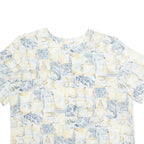 KATHY IKE Womens Printed Top Beige Floral L