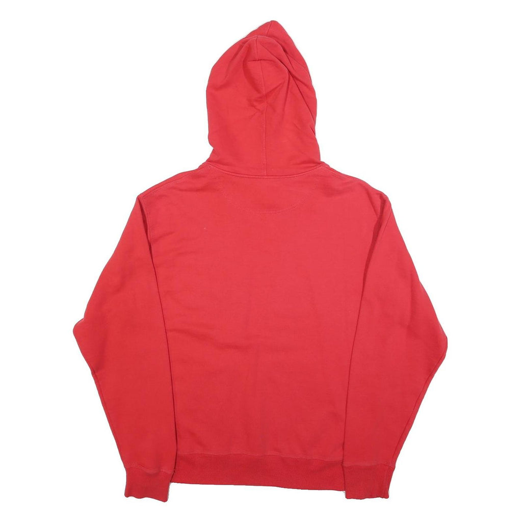 CHAMPION Mens Red Hoodie M Cotton Blend Casual Sportswear Pullover