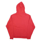 CHAMPION Mens Red Hoodie M Cotton Blend Casual Sportswear Pullover