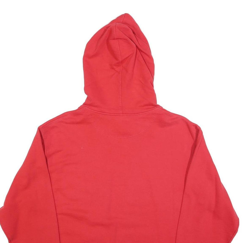 CHAMPION Mens Red Hoodie M Cotton Blend Casual Sportswear Pullover