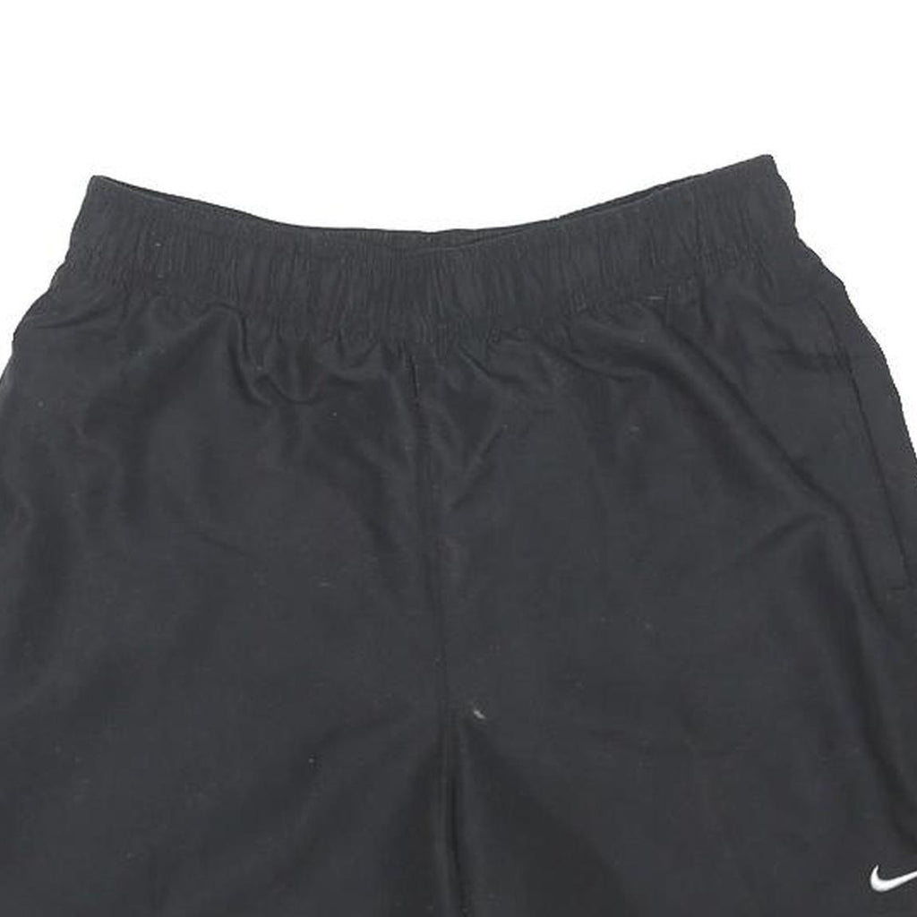 NIKE Mens Black Casual Shorts S W26 Lightweight Polyester Blend Sport