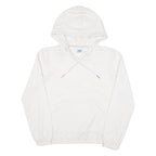 ADIDAS Womens White Hoodie M