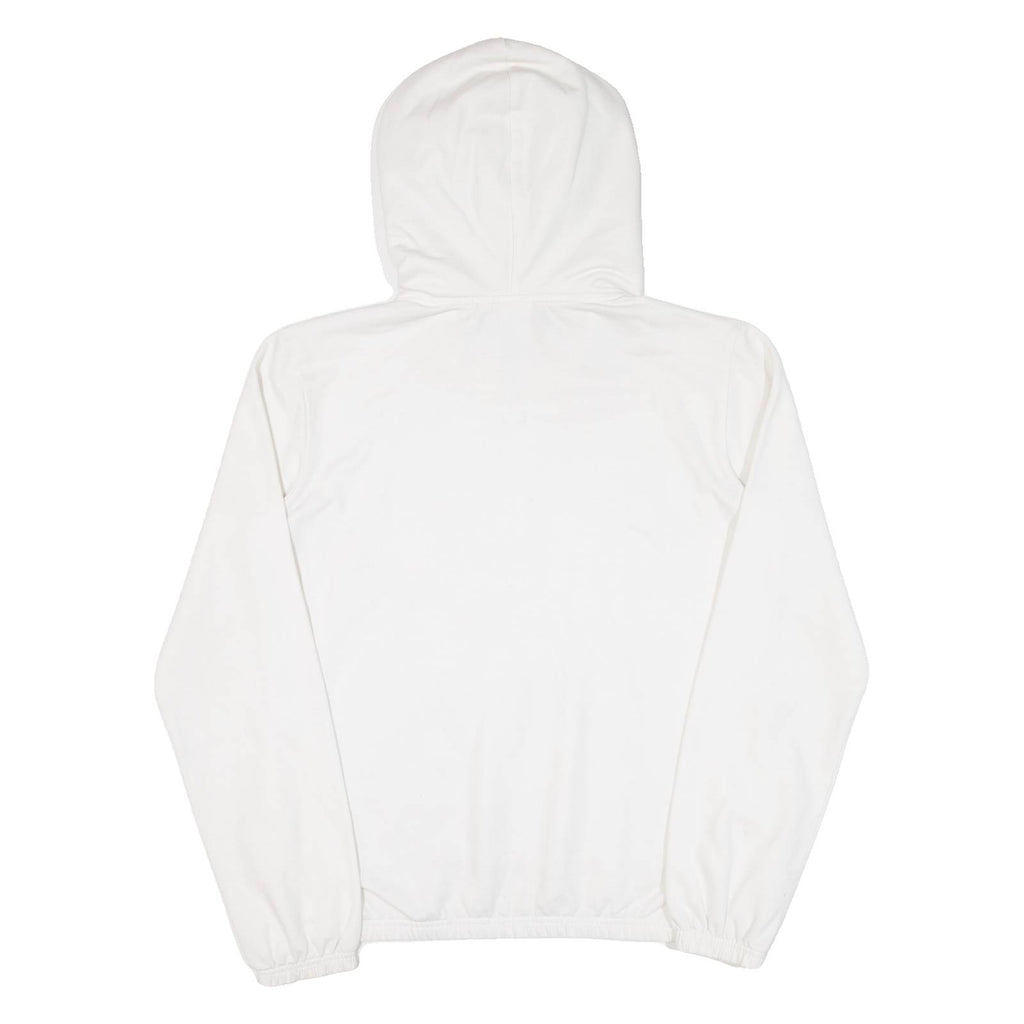 ADIDAS Womens White Hoodie M