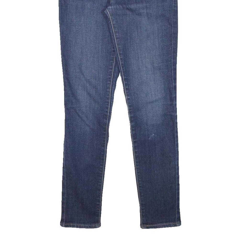 LEVI'S 711 Womens Slim Skinny Denim Medium W26 L27 Jeans Zip Cotton Blend