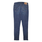 LEVI'S 711 Womens Slim Skinny Denim Medium W26 L27 Jeans Zip Cotton Blend