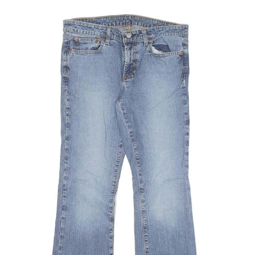 RALPH LAUREN POLO JEANS COMPANY Womens Regular Fit Blue Denim Straight Jeans W30