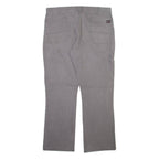 DICKIES Mens Trousers Grey Regular Straight W40 L32