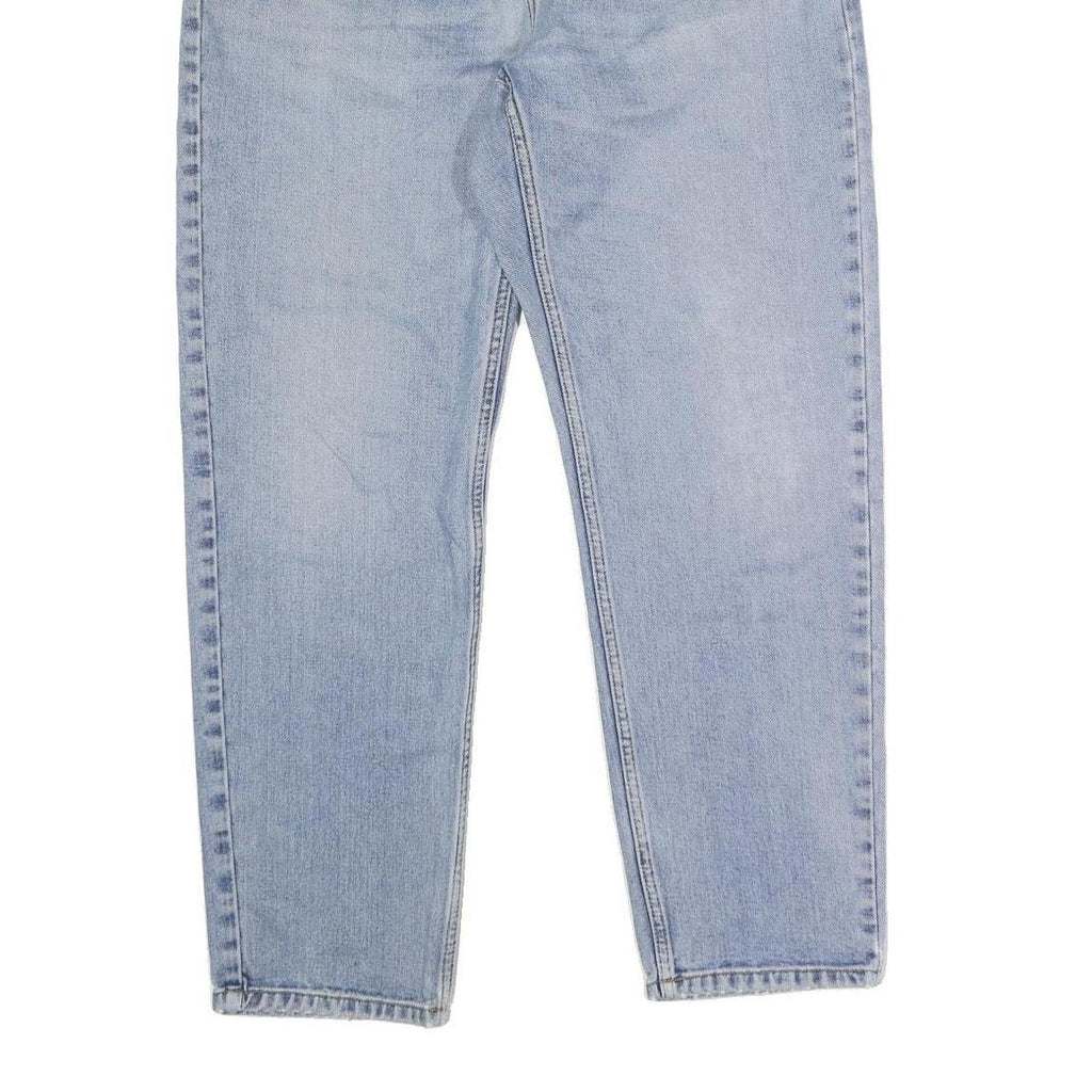 CARHARTT WIP Mens Jeans Blue Regular Straight Denim Light W36 L29 Casual Wear