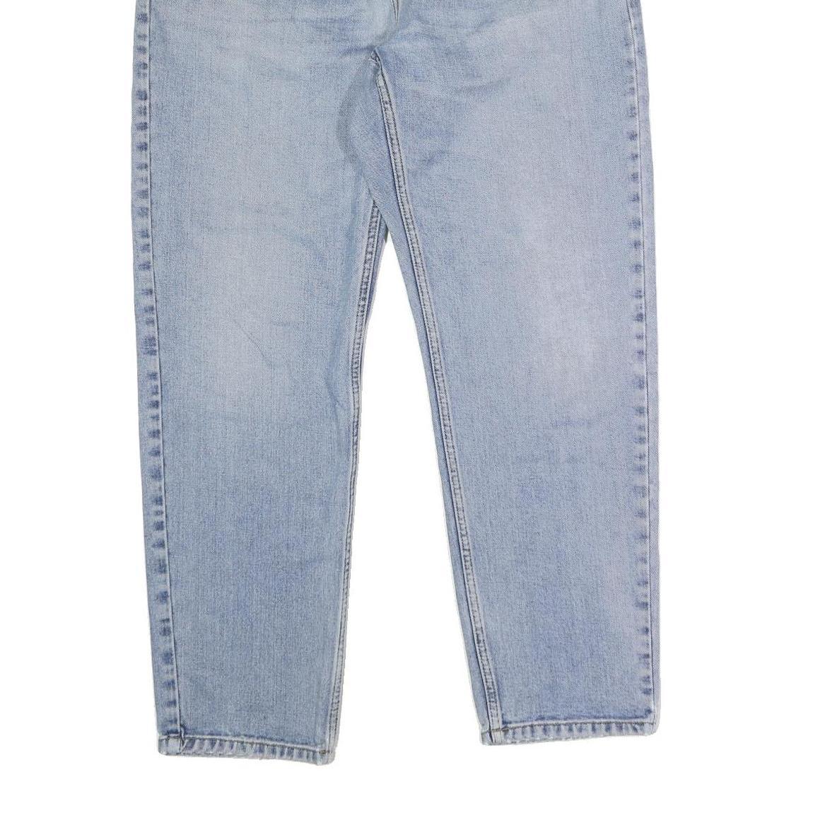 CARHARTT WIP Mens Jeans Blue Regular Straight Denim Light W36 L29 Casual Wear