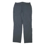 TREVOLUTION Womens Regular Fit Grey Polyester Blend Zip Trousers W31 L31 Outdoor