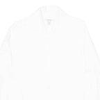 GANT Womens Plain Shirt White Long Sleeve UK 10