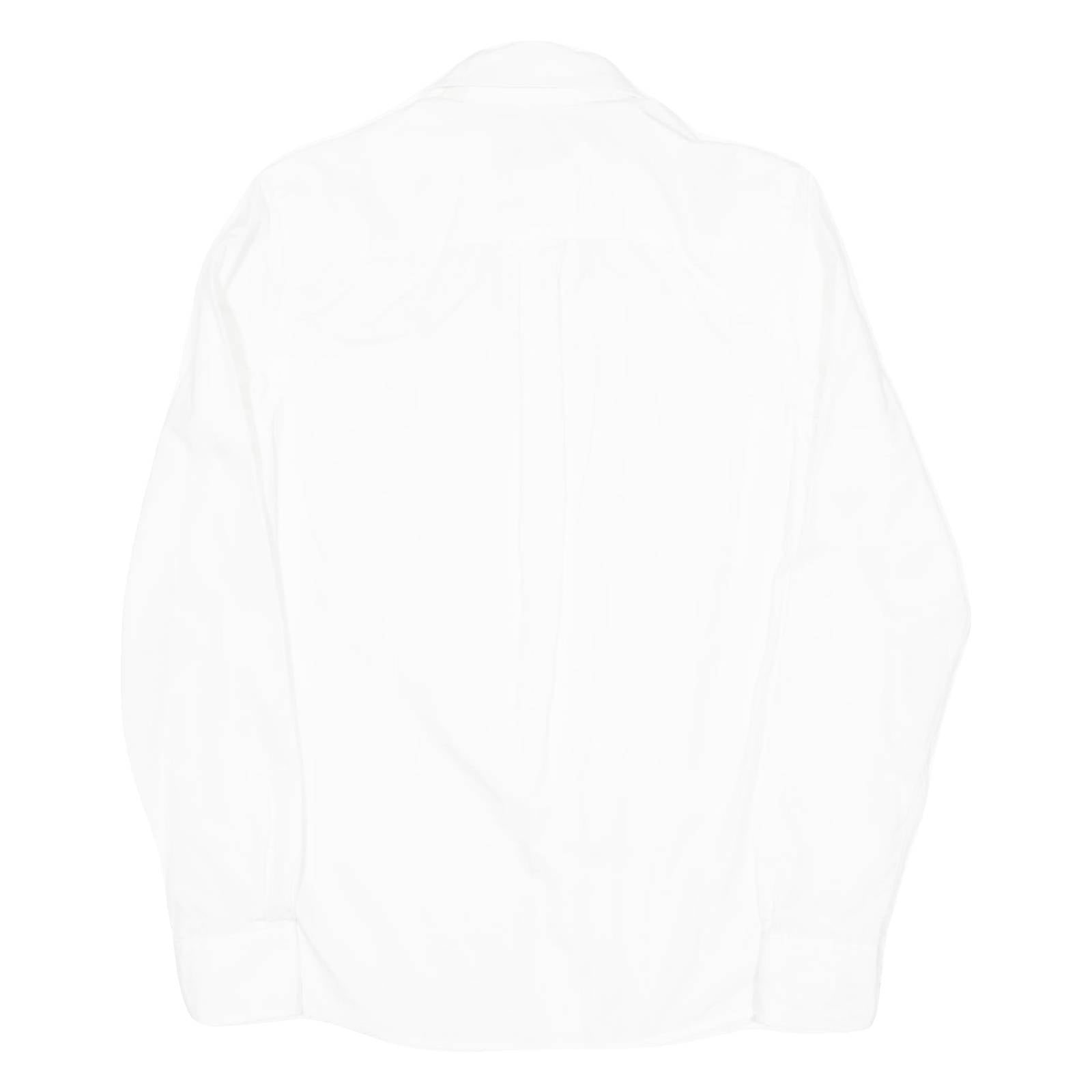 GANT Womens Plain Shirt White Long Sleeve UK 10