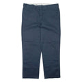 DICKIES Mens Trousers Blue Regular Straight W40 L30
