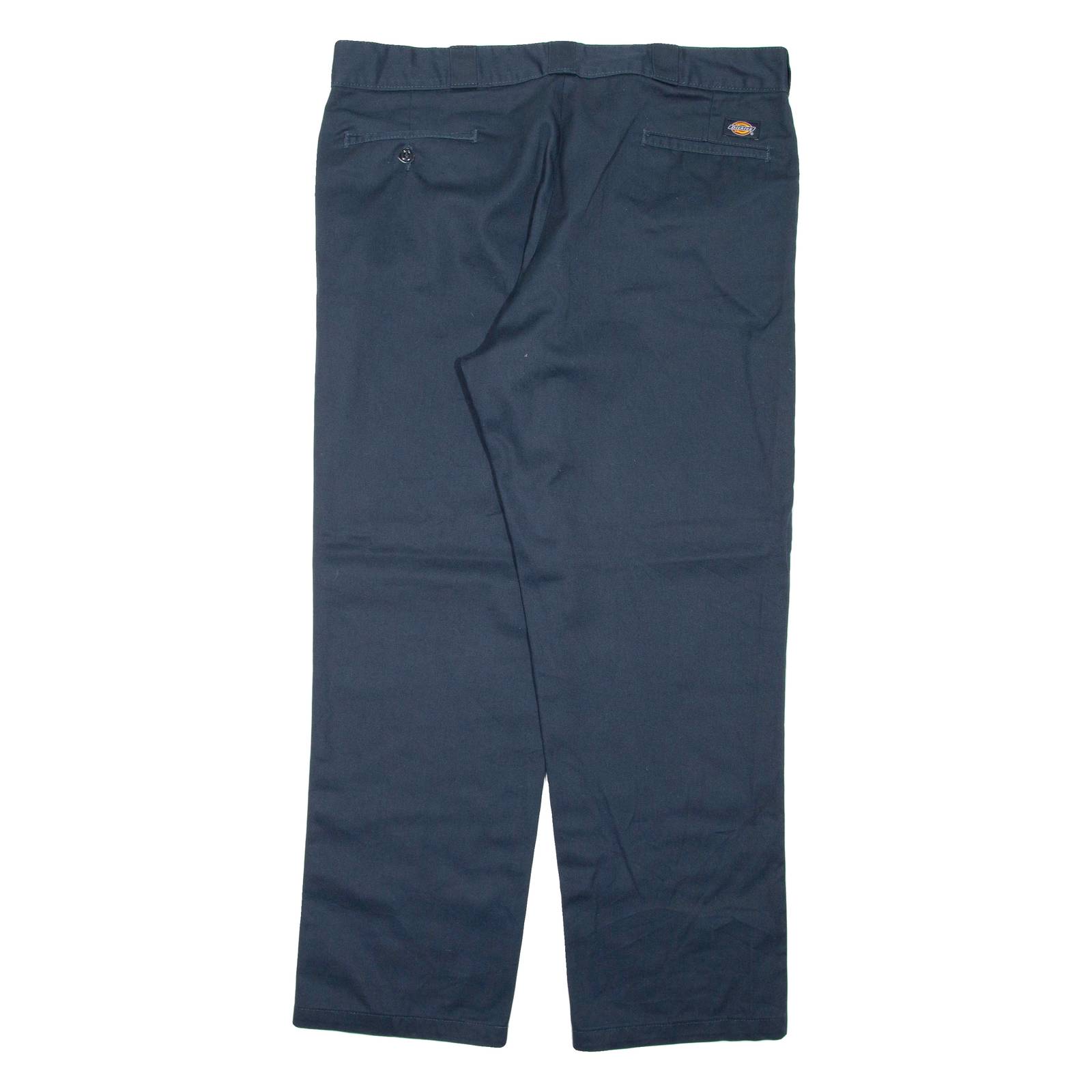 DICKIES Mens Trousers Blue Regular Straight W40 L30