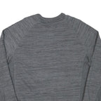 CHAMPION Mens Grey Crew Neck L Sweatshirt Cotton Blend Casual Athletic Pullover