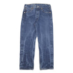 LEVI'S 501 Mens Jeans Blue Regular Straight Denim Medium W29 L27 Classic Fit