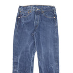 LEVI'S 501 Mens Jeans Blue Regular Straight Denim Medium W29 L27 Classic Fit