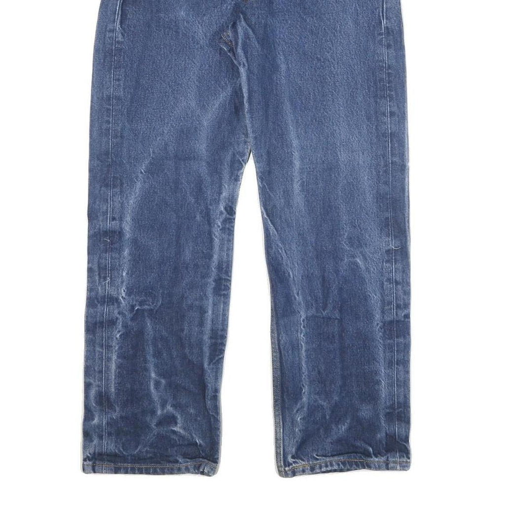 LEVI'S 501 Mens Jeans Blue Regular Straight Denim Medium W29 L27 Classic Fit