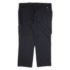 DICKIES Cargo Workwear Mens Trousers Black Regular Straight W42 L30