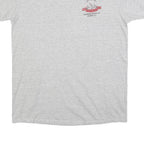 NUTMEG Mens Grey Playmaker Seniors Cup Graphic T-Shirt 2XL Short Sleeve Crew